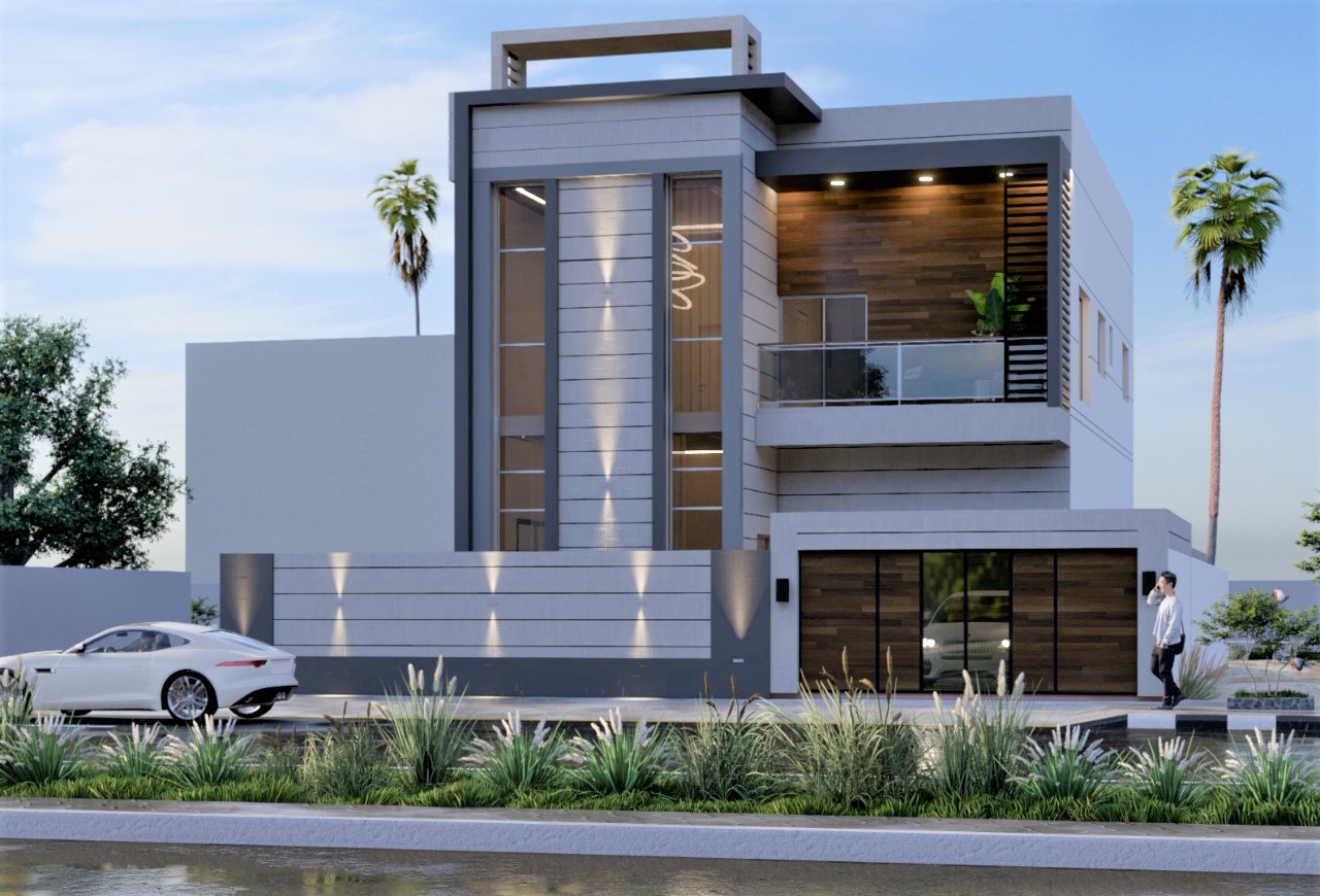 Illuminated Contemporary Villa
