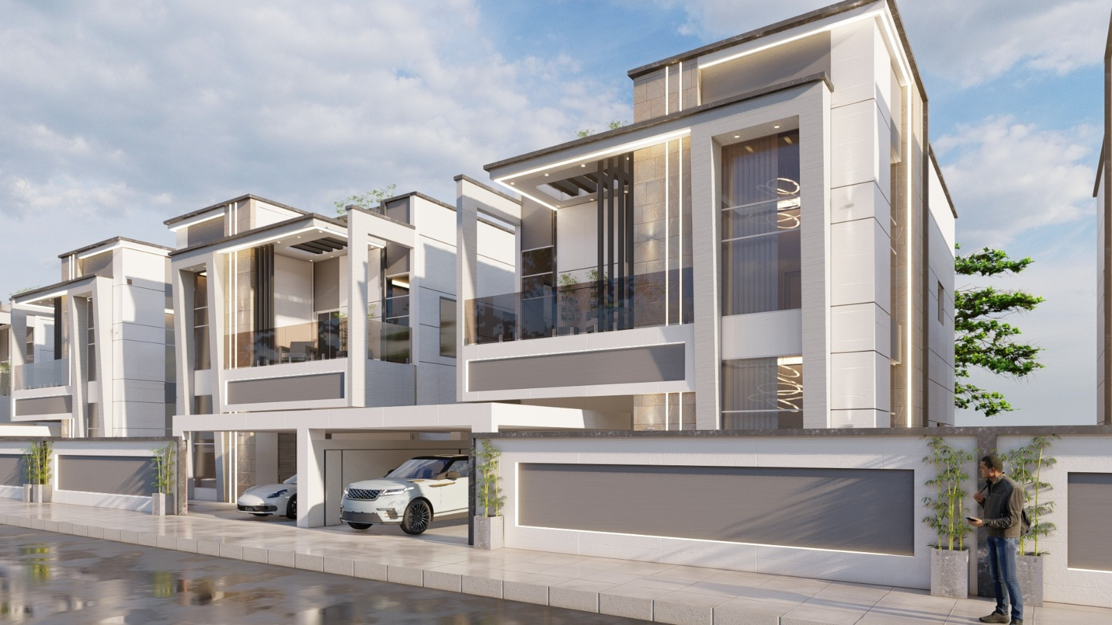 Representative construction visual for Yasmeen Park G+1 Villas — 12 Nos.